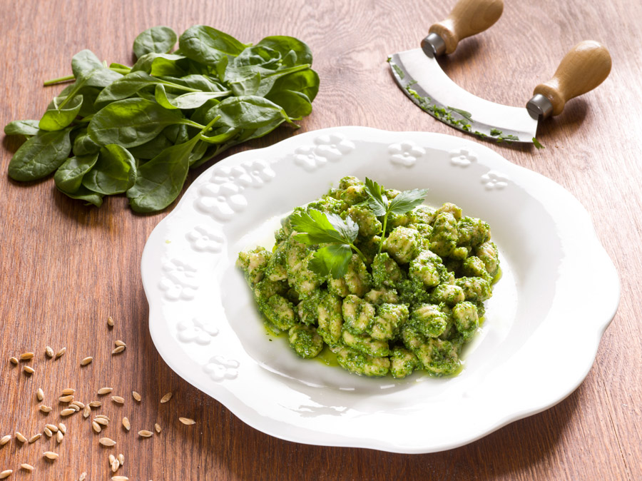 gnocchi-patate-pesto-rucola-pastificio-vallebelbo